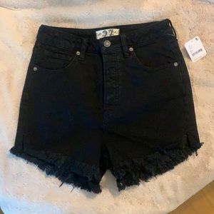 Free People CRVY Vintage High Rise Shorts